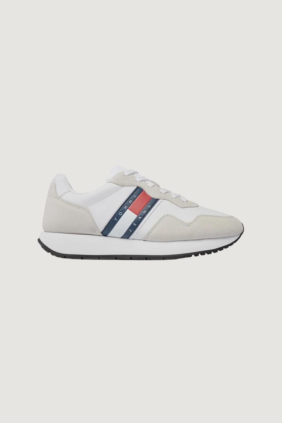 Uomo Tommy Hilfiger | Sneakers Tommy Hilfiger Modern Runner Bianco