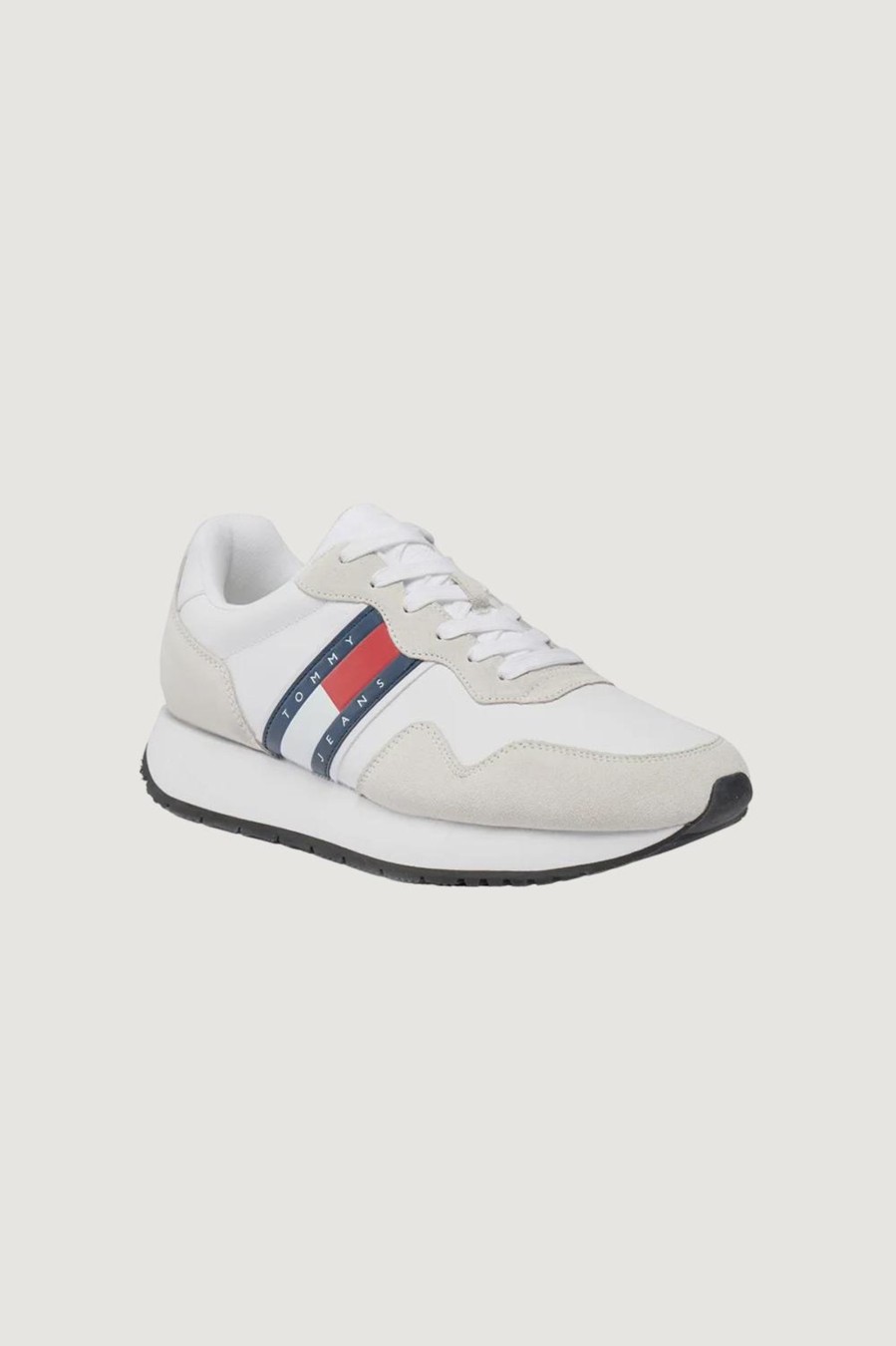 Uomo Tommy Hilfiger | Sneakers Tommy Hilfiger Modern Runner Bianco