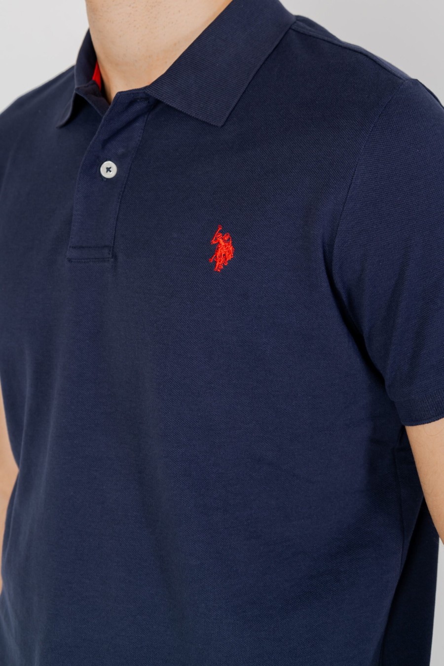 Uomo U.S. Polo Assn. | Polo Manica Corta U.S. Polo Assn. King Blu