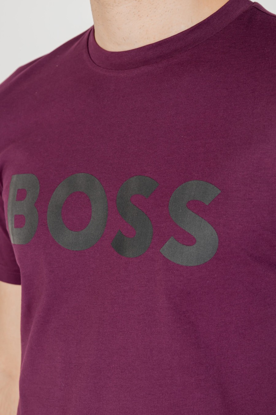 Uomo Boss | T-Shirt Boss Thinking 1 Viola