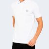 Uomo Armani Exchange | Polo Manica Corta Armani Exchange Bianco