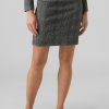 Donna Aware | Minigonna Aware Vmgracelynn Hw Short Skirt Vma Nero