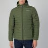 Uomo Aquascutum | Giacchetto Aquascutum Active 100Gr Hooded Jacket Verde Oliva