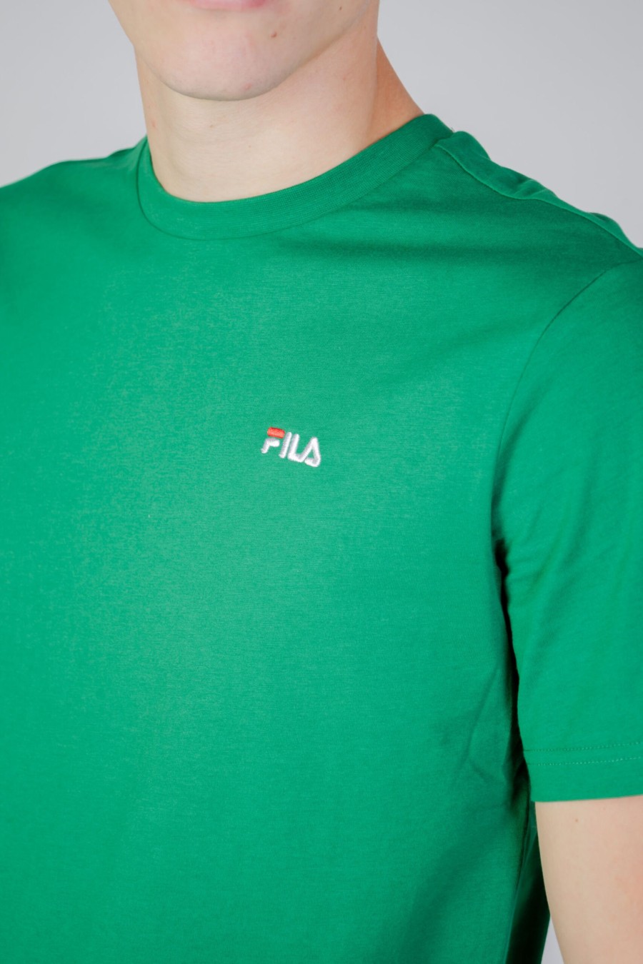 Uomo Fila | T-Shirt Fila Berloz Verde