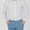 Uomo Antony Morato | Camicia Manica Lunga Antony Morato Barcelona Bianco