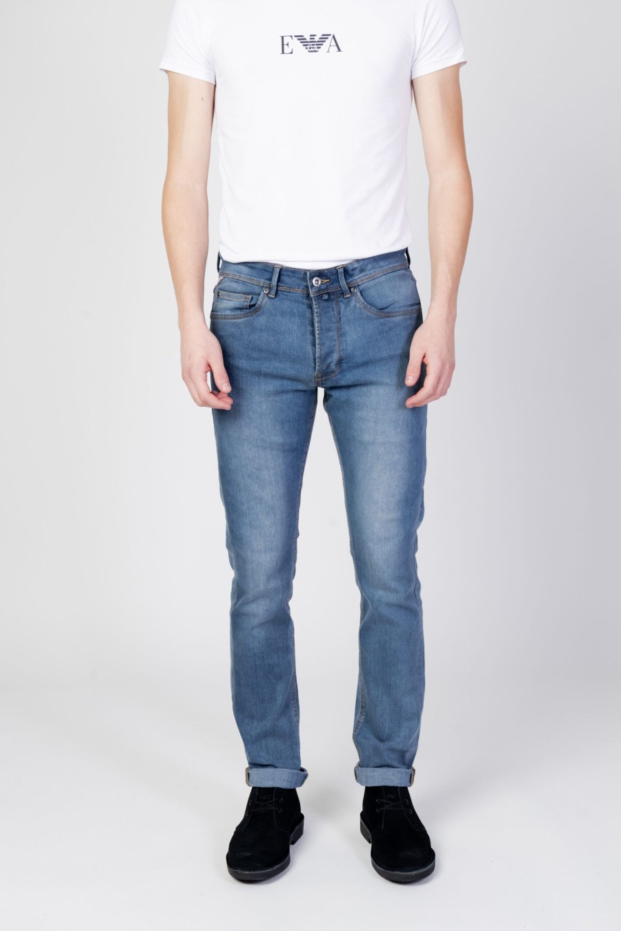 Uomo U.S. Polo Assn. | Jeans U.S. Polo Assn. Roma W023 Blue Denim