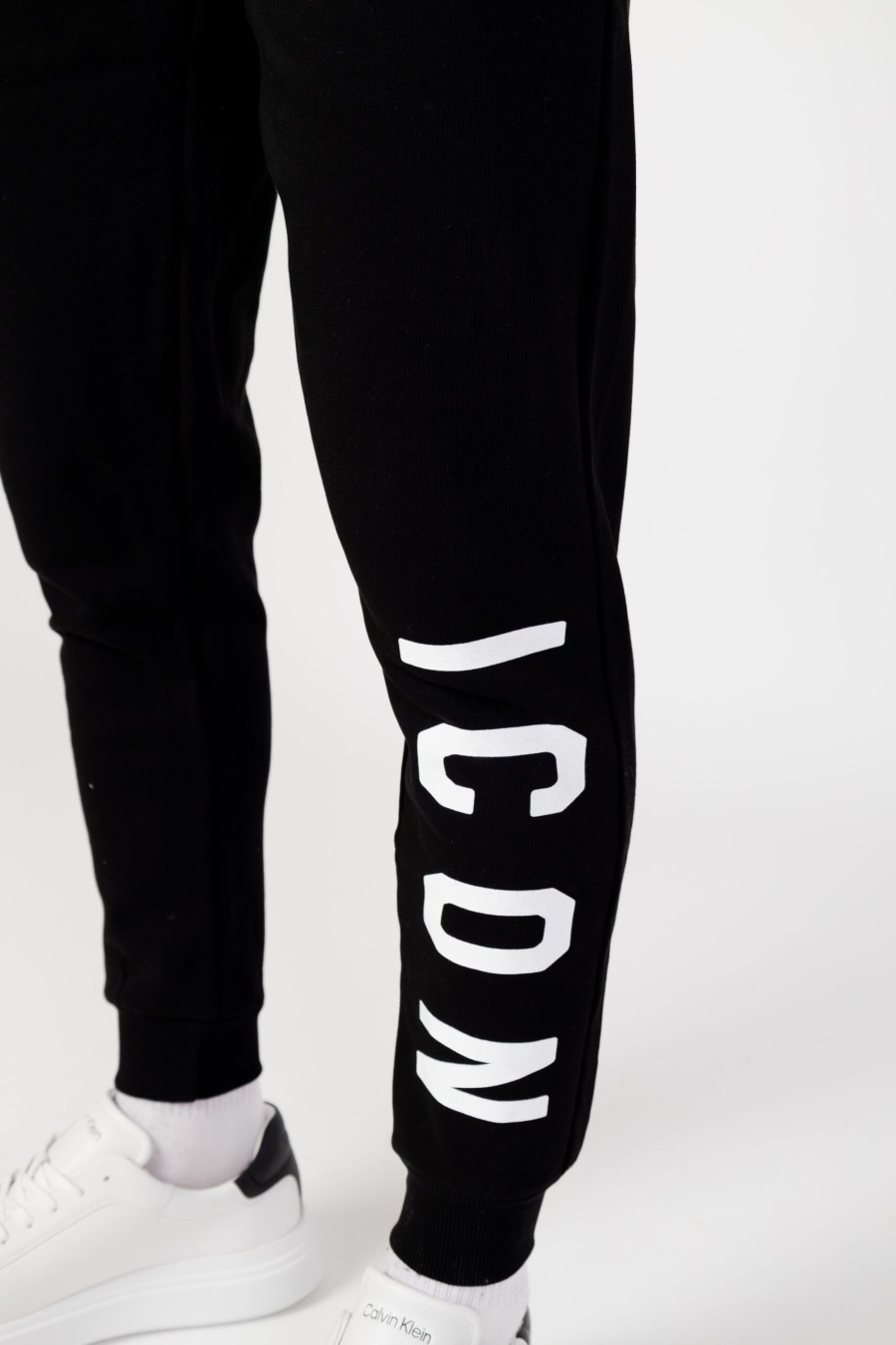 Uomo Icon | Pantaloni Sportivi Icon Logo Nero