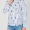 Uomo Hugo | Camicia Manica Lunga Hugo Emero 10254835 01 Blu