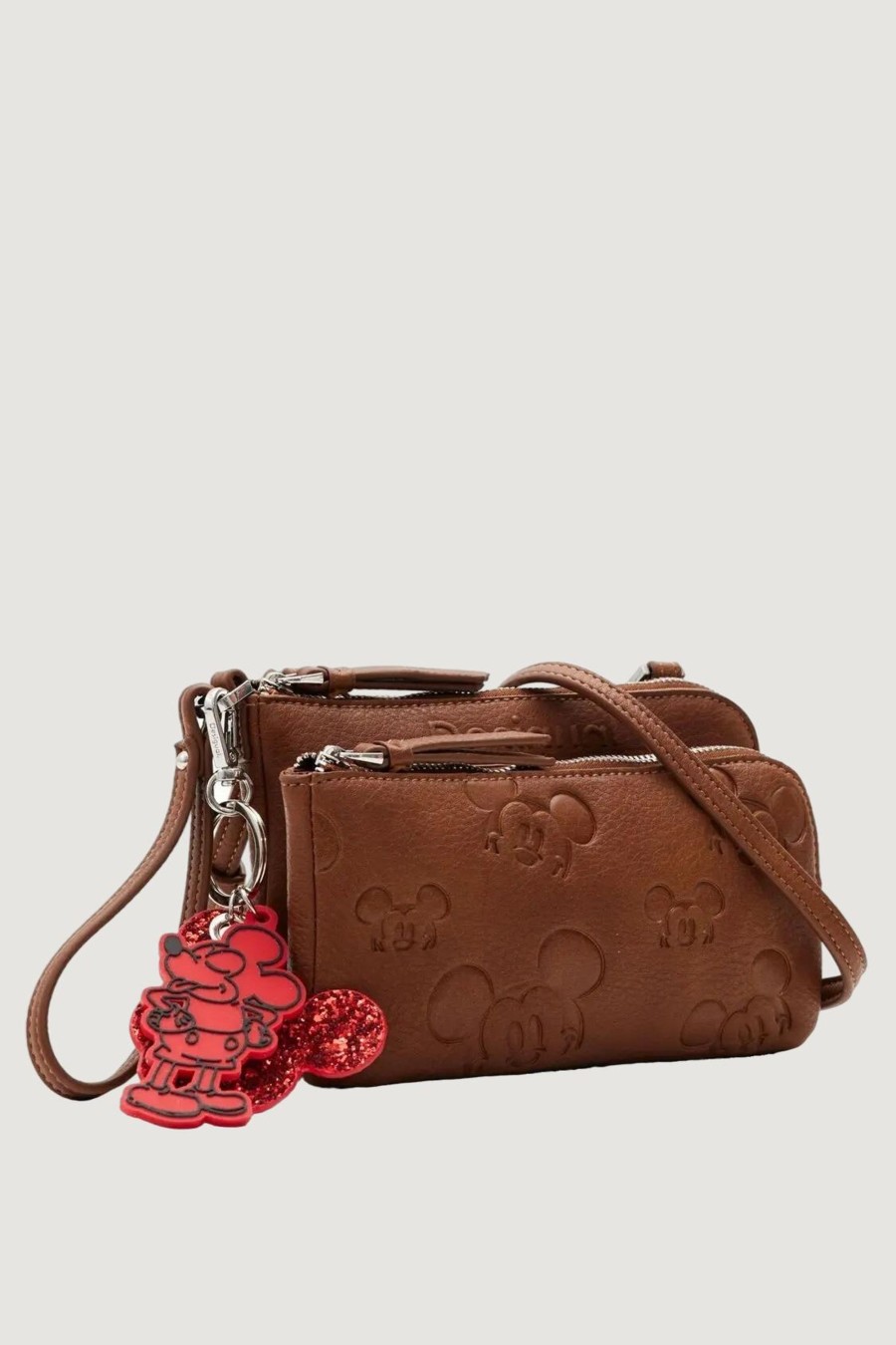 Donna Desigual | Borsa Desigual Mone_All Mickey Linda Marrone