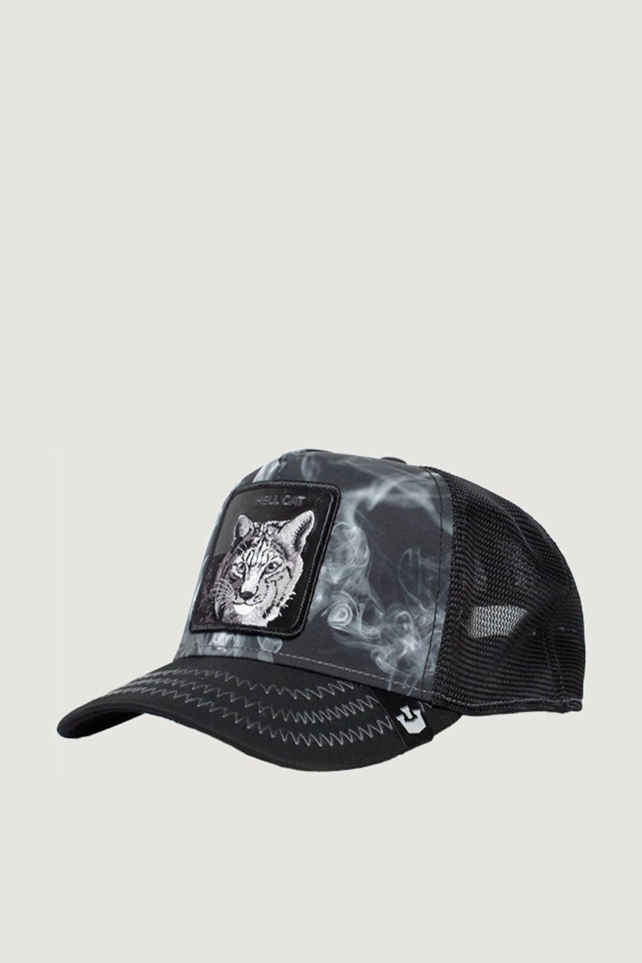 Uomo Goorin Bros | Cappello Con Visiera Goorin Bros Hell Cat Nero