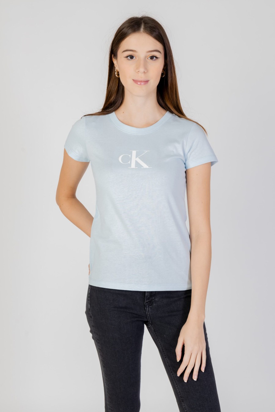 Donna Calvin Klein | T-Shirt Calvin Klein Sequin Celeste