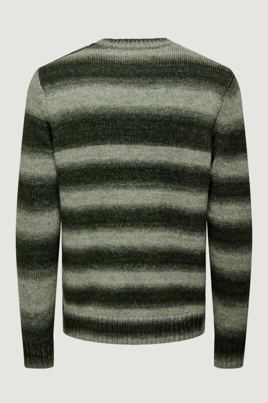 Uomo Only & Sons | Maglione Only & Sons Onsmarcel Reg 3 Gradient Crew Knit Verde