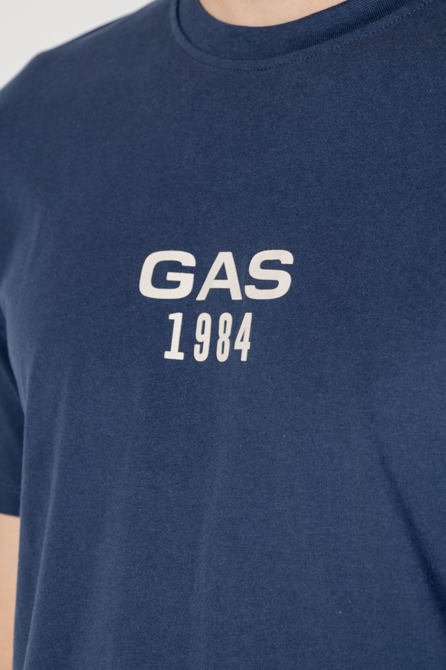 Uomo Gas | T-Shirt Gas Dharis 1984 Blu