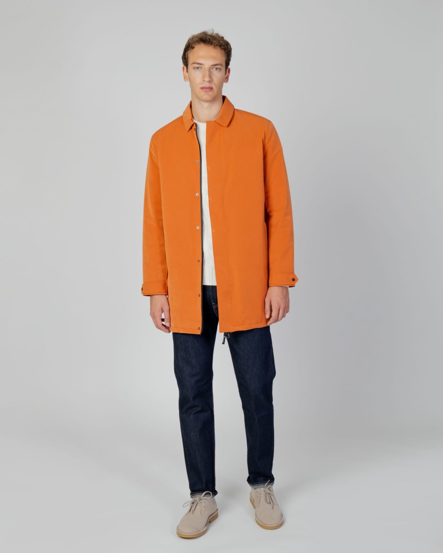 Uomo Aquascutum | Parka Aquascutum Active Trench Arancione