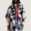 Donna Desigual | Mantella Desigual Poncho_Wolgery Milan Nero