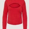 Donna Only | Maglione Only Onlpiumo Ls O-Neck Knt Rosso