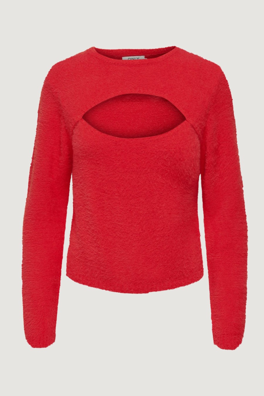 Donna Only | Maglione Only Onlpiumo Ls O-Neck Knt Rosso