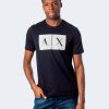 Uomo Armani Exchange | T-Shirt Armani Exchange Blu