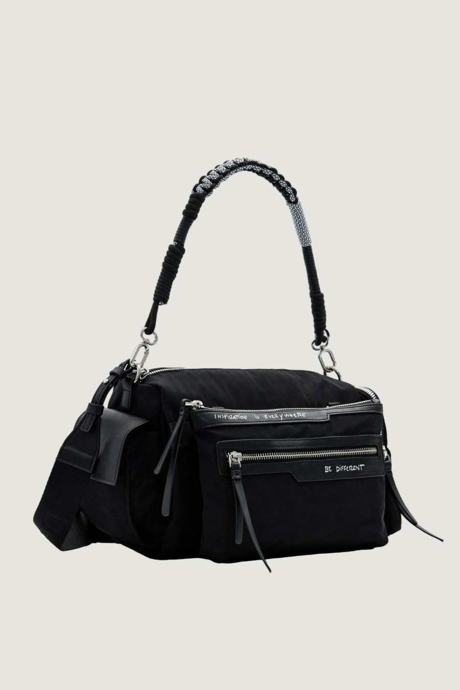 Donna Desigual | Borsa Desigual Bols_Pocketmas Varadero Modular Nero