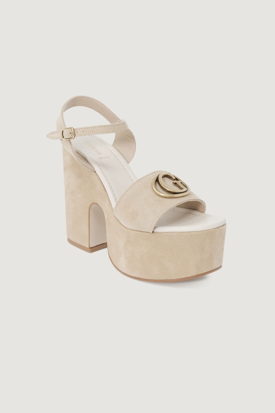 Donna Guess | Scarpe Con Tacco Guess Clody Beige