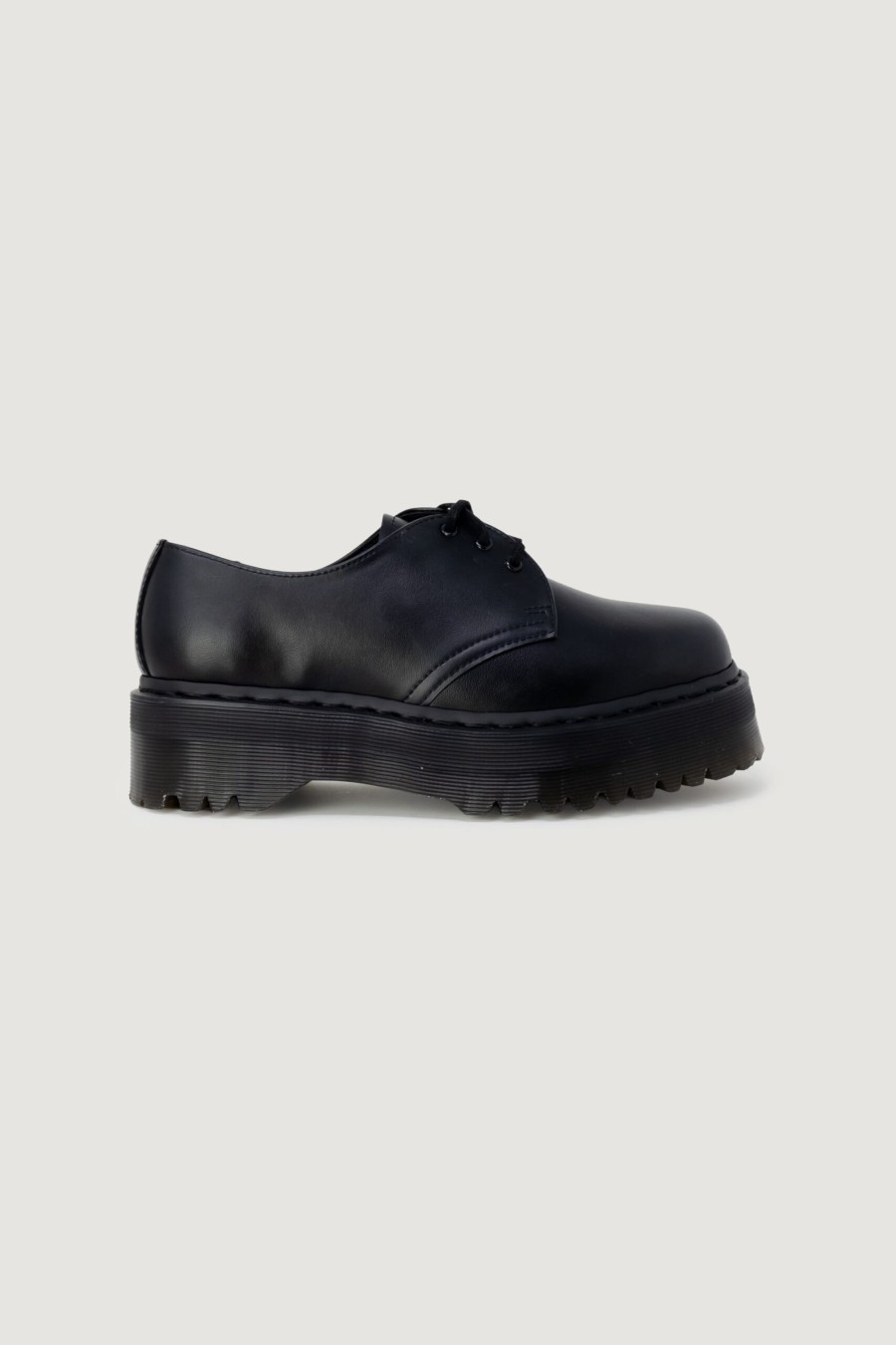 Donna Dr. Martens | Scarpe Basse Dr. Martens 1461 Quad Mono Nero