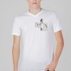 Uomo Armani Exchange | T-Shirt Armani Exchange Bianco