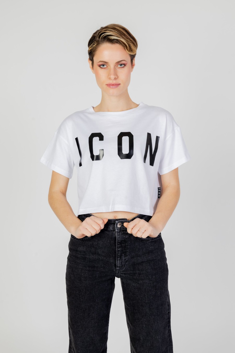 Donna Icon | T-Shirt Icon Bianco