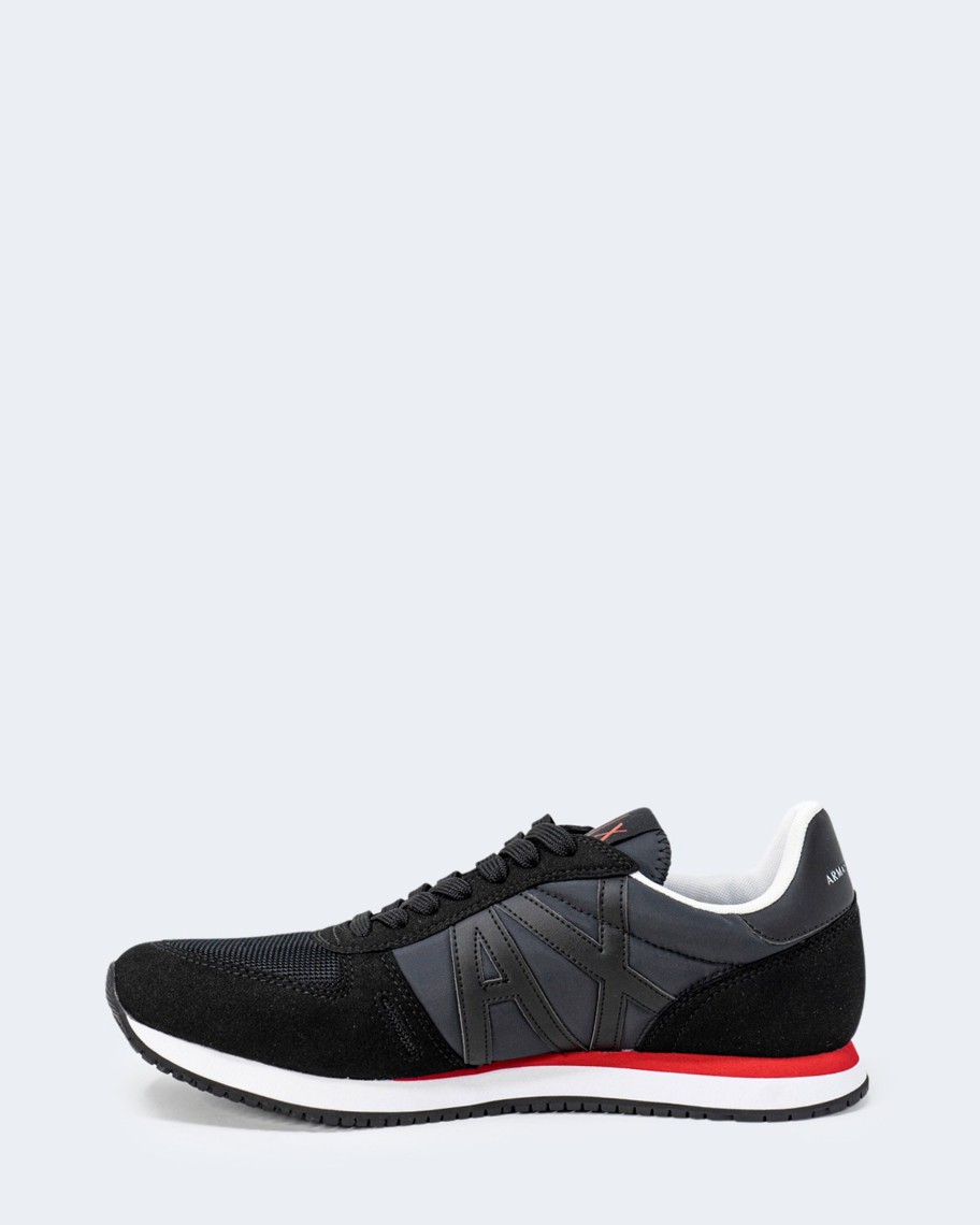 Uomo Armani Exchange | Sneakers Armani Exchange Nero