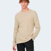 Uomo Only & Sons | Maglia Only & Sons Onspanter Reg 12 Struc Crew Knit Noos Beige