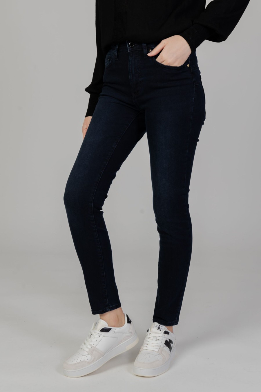 Donna Gas | Jeans Slim Gas Star Up Denim Scuro