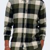 Uomo Only & Sons | Camicia Manica Lunga Only & Sons Onsgudmund Ls 3T Check Shirt Noos Verde Scuro