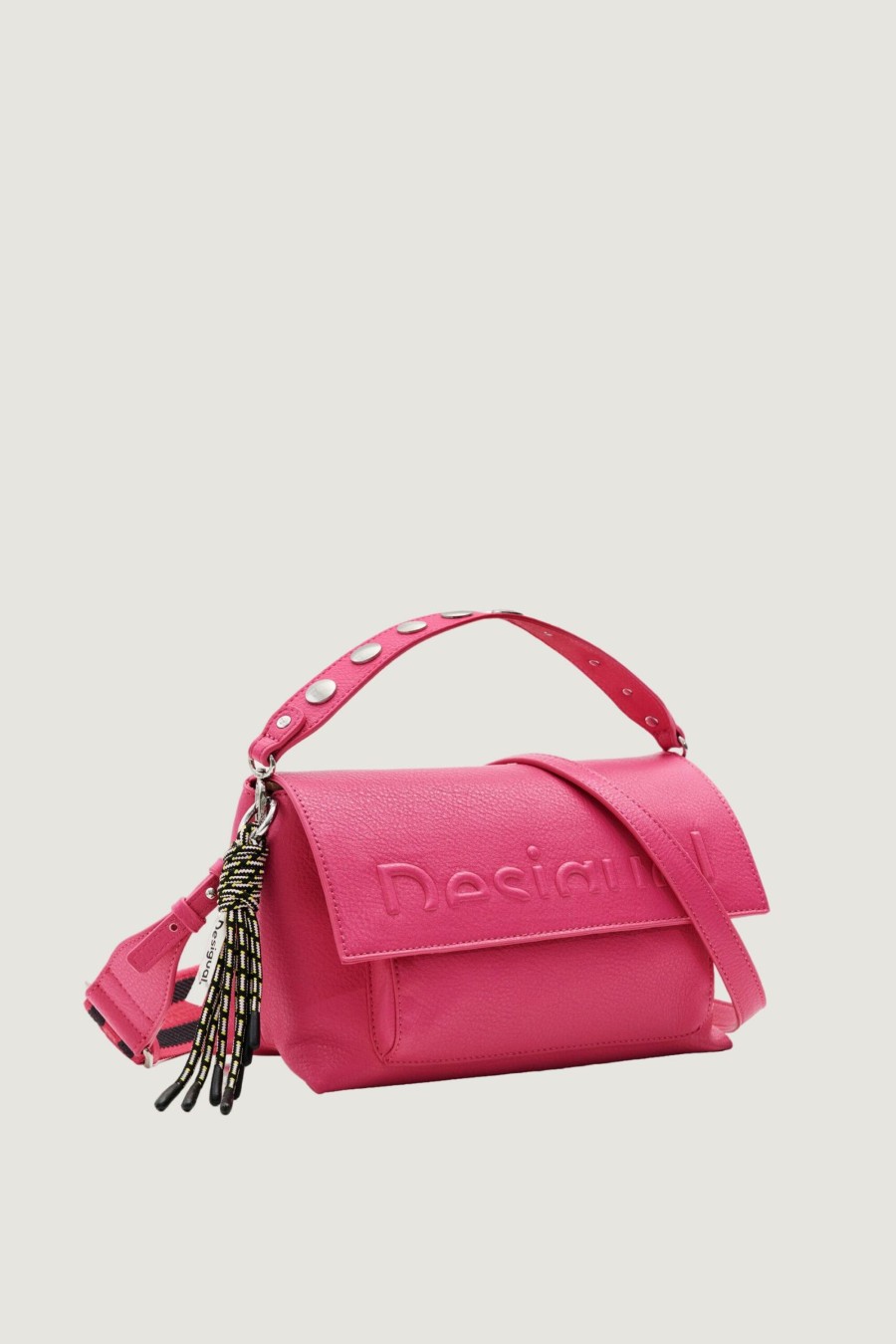 Donna Desigual | Borsa Desigual Bols_Half Logo Venecia 2.0 Fuxia