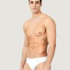 Uomo EA7 | Costume Da Bagno Ea7 Bianco