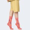 Donna Happy Socks | Calzini Happy Socks Flamingo Sock Pesca