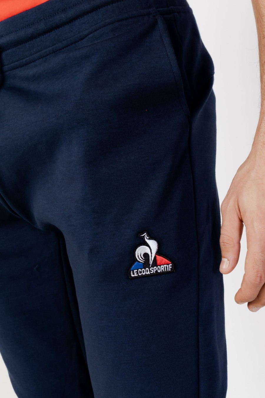 Uomo Le Coq Sportif | Pantaloni Sportivi Le Coq Sportif Ess Pant Regular Blu