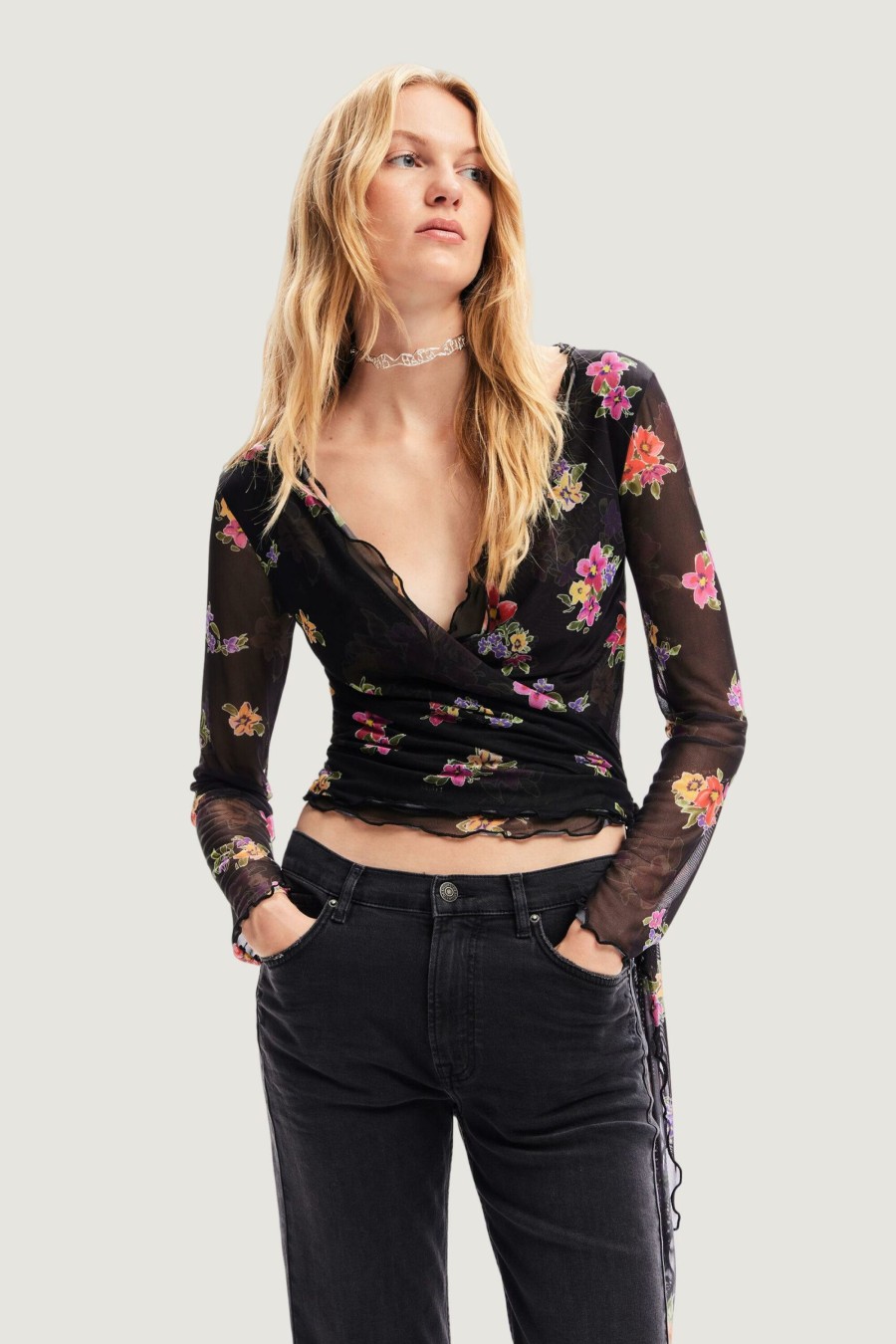 Donna Desigual | Top Desigual Lia Nero