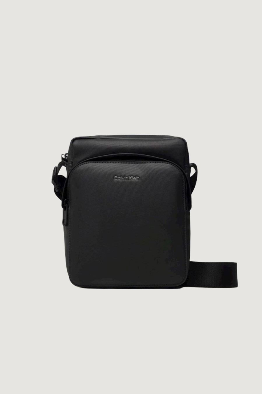 Uomo Calvin Klein | Borsa Calvin Klein Must Pique Reporter S W/Pck Nero