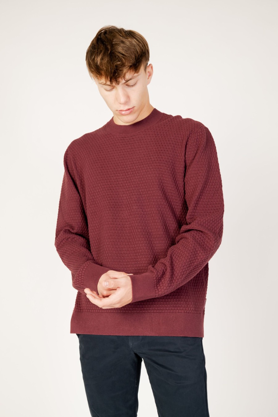 Uomo Armani Exchange | Maglione Armani Exchange Bordeaux