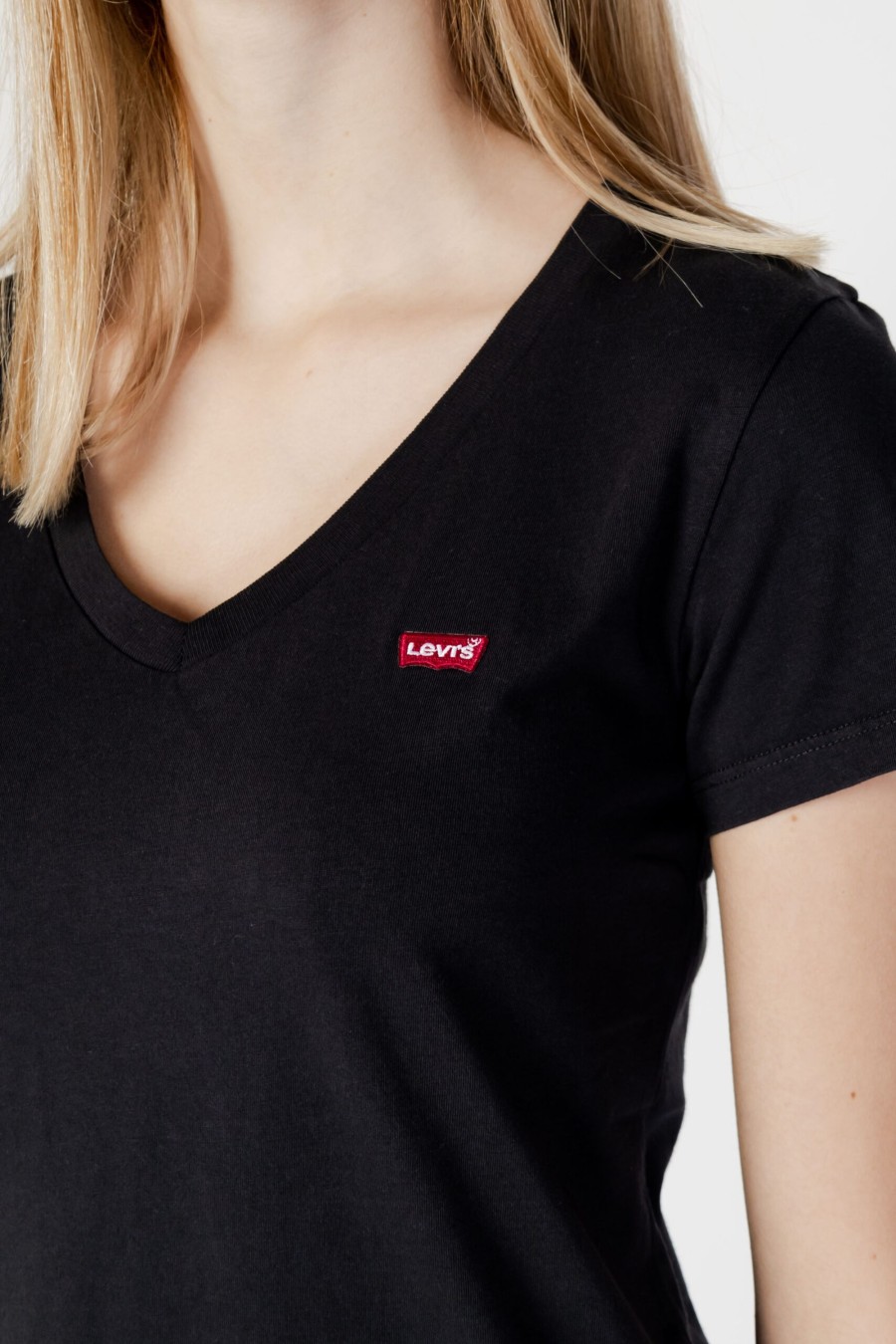 Donna Levi's® | T-Shirt Levi'S® Perfect Vneck Nero