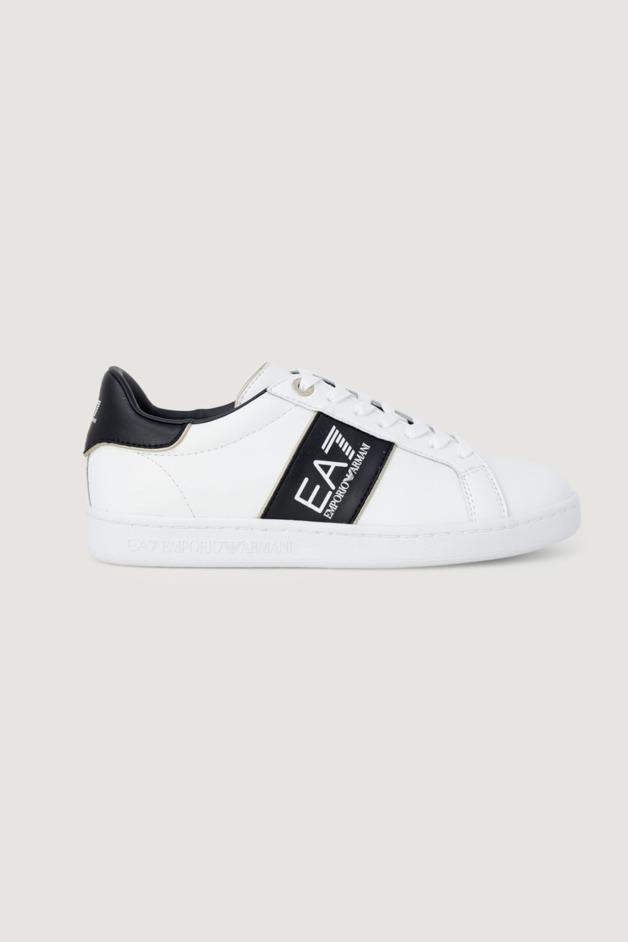 Uomo EA7 | Sneakers Ea7 Classic Ea7 Logo Bianco