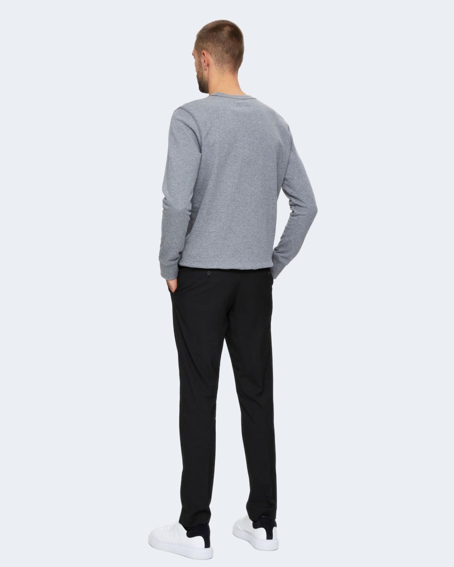 Uomo Selected | Pantaloni Da Completo Selected Slhslim-Mylologan B Noos Nero