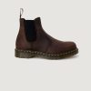 Uomo Dr. Martens | Stivaletti Dr. Martens Chelsea 2976 In Pelle Marrone