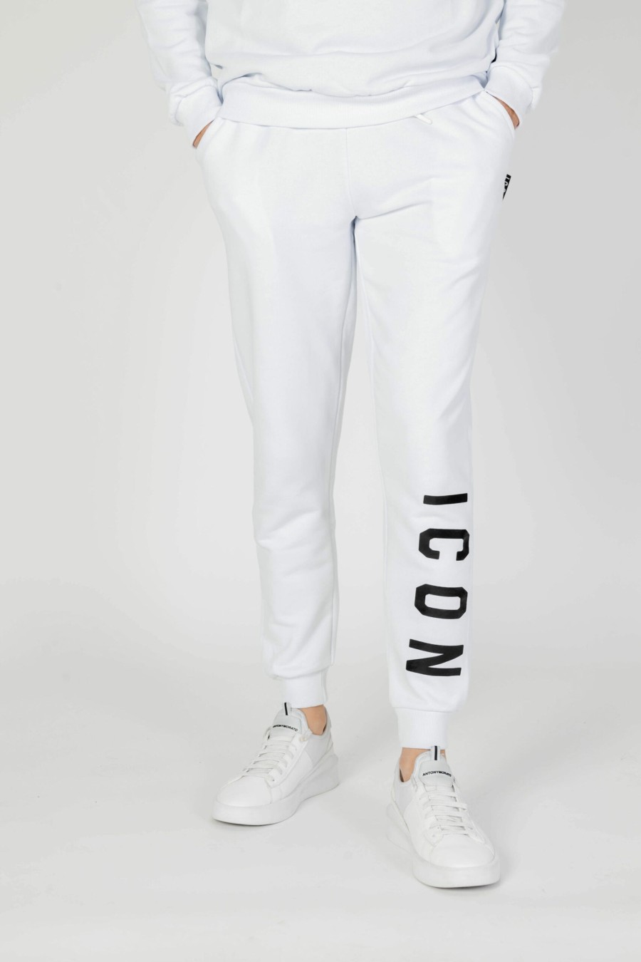 Uomo Icon | Pantaloni Sportivi Icon Bianco