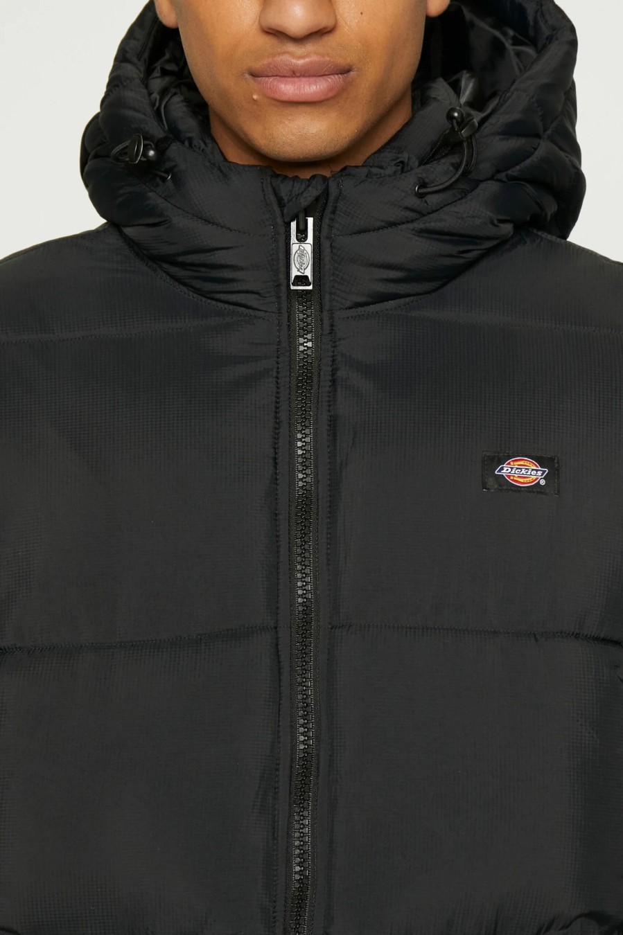 Uomo Dickies | Piumino Dickies Waldenburg Hooded Nero