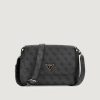 Donna Guess | Borsa Guess Meridian Flap Crossbody Nero