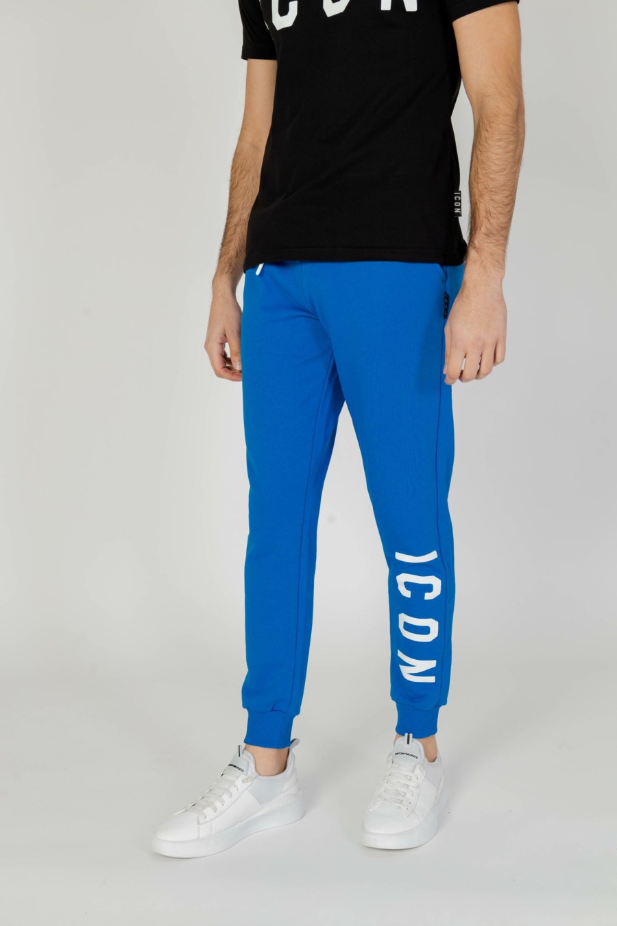 Uomo Icon | Pantaloni Sportivi Icon Azzurro