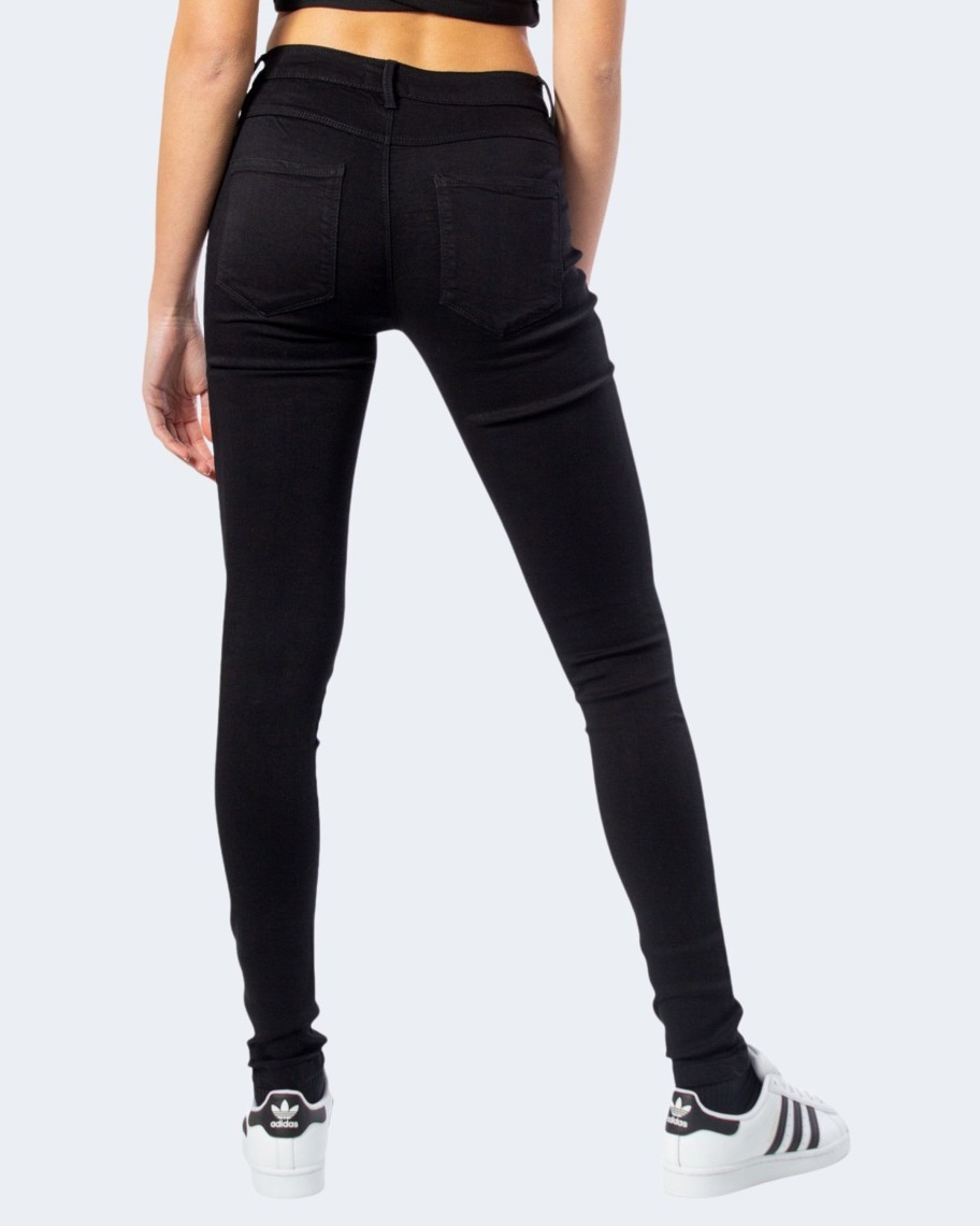 Donna Only | Jeans Skinny Only Noos - Onlrain Life Reg Dnm Noos Nero