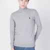 Uomo U.S. Polo Assn. | Dolcevita U.S. Polo Assn. Jonn Eh03 Grigio