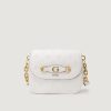 Donna Guess | Borsa Guess Izzy Peony Tri Cmprtmnt Flap Bianco