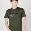 Uomo EA7 | T-Shirt Ea7 Verde Oliva